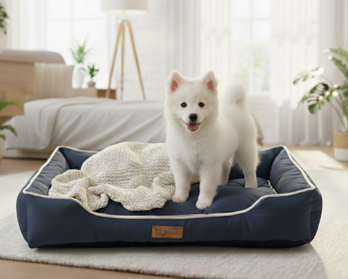 Blue Basket for Dogs Waterproof & Robust – The "Barnaby" All-Terrain Bed