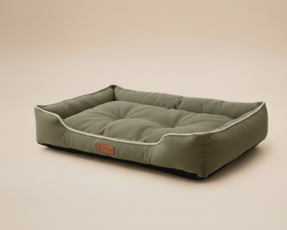 Panier vert pour Chien Imperméable & Robuste – Le Couchage Tout-Terrain "Barnabé"