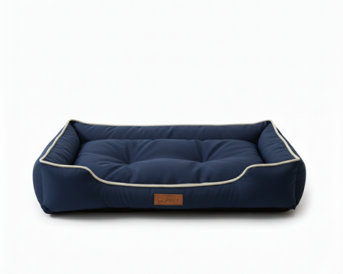 Panier bleu pour Chien Imperméable & Robuste – Le Couchage Tout-Terrain "Barnabé"