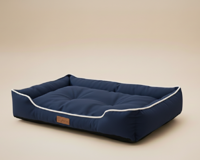 Blue Basket for Dogs Waterproof & Robust – The "Barnaby" All-Terrain Bed