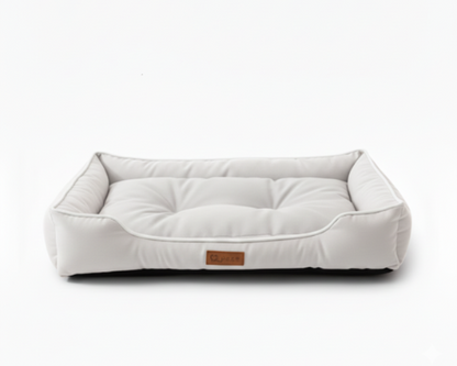 Panier gris pour Chien Imperméable & Robuste – Le Couchage Tout-Terrain "Barnabé"