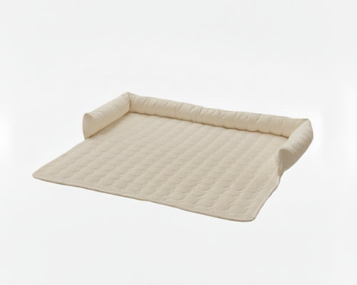 Plaid beige de Protection Antidérapant – Le Protecteur de Canapé "Marcel"